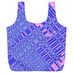 Root Humanity Barcode Purple Pink And Galuboi Full Print Recycle Bag (xxxl) by WetdryvacsLair