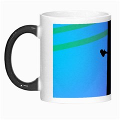 Vaporwave Wires And Transformer Morph Mugs by WetdryvacsLair