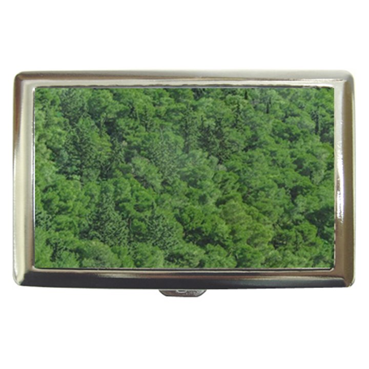 Leafy Forest Landscape Photo Cigarette Money Case