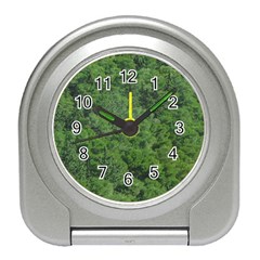 Leafy Forest Landscape Photo Travel Alarm Clock by dflcprintsclothing