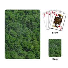 Leafy Forest Landscape Photo Playing Cards Single Design (rectangle) by dflcprintsclothing