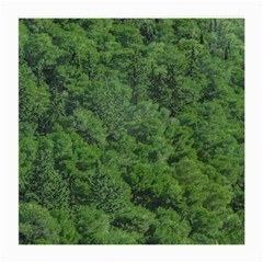 Leafy Forest Landscape Photo Medium Glasses Cloth (2 Sides) by dflcprintsclothing