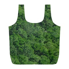 Leafy Forest Landscape Photo Full Print Recycle Bag (l) by dflcprintsclothing