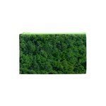 Leafy Forest Landscape Photo Cosmetic Bag (XS) Front