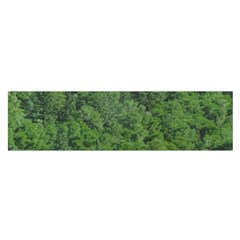 Leafy Forest Landscape Photo Satin Scarf (oblong) by dflcprintsclothing