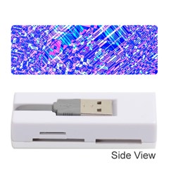 Root Humanity Bar And Qr Code Combo In Purple And Blue Memory Card Reader (stick) by WetdryvacsLair