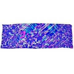 Root Humanity Bar And Qr Code Combo In Purple And Blue Body Pillow Case (dakimakura) by WetdryvacsLair