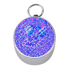 Root Humanity Bar And Qr Code Combo In Purple And Blue Mini Silver Compasses by WetdryvacsLair