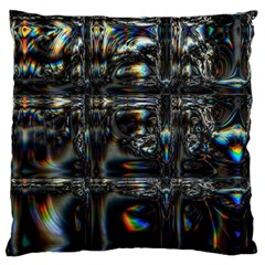 Power Up Large Flano Cushion Case (two Sides) by MRNStudios