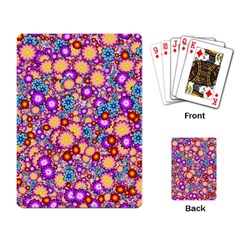 Flower Bomb1 Playing Cards Single Design (rectangle) by PatternFactory