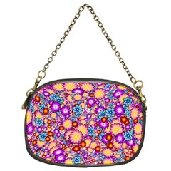 Flower Bomb1 Chain Purse (one Side) by PatternFactory