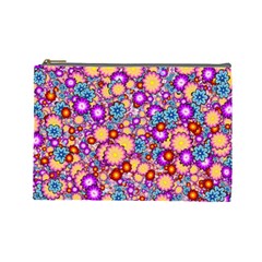 Flower Bomb1 Cosmetic Bag (large)