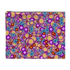 Flower Bomb1 Cosmetic Bag (xl) by PatternFactory