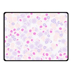 Flower Bomb 5 Double Sided Fleece Blanket (small) 