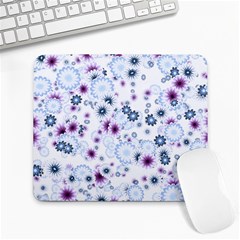 Flower Bomb 4 Large Mousepads by PatternFactory