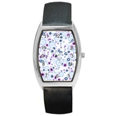 Flower Bomb 4 Barrel Style Metal Watch by PatternFactory