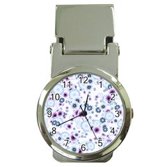 Flower Bomb 4 Money Clip Watches by PatternFactory