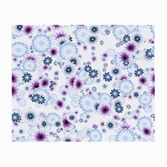 Flower Bomb 4 Small Glasses Cloth (2 Sides) by PatternFactory