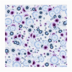 Flower Bomb 4 Medium Glasses Cloth (2 Sides) by PatternFactory