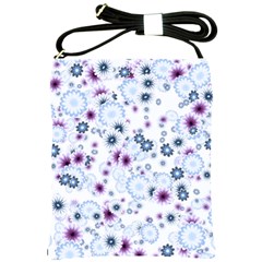 Flower Bomb 4 Shoulder Sling Bag by PatternFactory