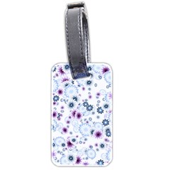 Flower Bomb 4 Luggage Tag (two Sides) by PatternFactory