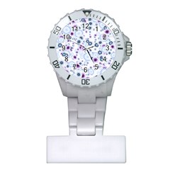 Flower Bomb 4 Plastic Nurses Watch by PatternFactory