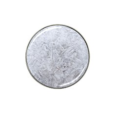 White Frost Hat Clip Ball Marker (10 Pack) by SomethingForEveryone