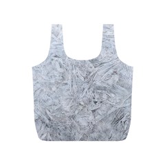 White Frost Full Print Recycle Bag (s) by SomethingForEveryone