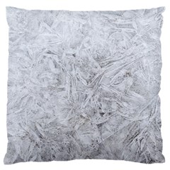 White Frost Standard Flano Cushion Case (one Side) by SomethingForEveryone