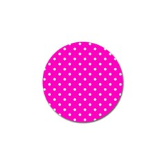 1950 Hello Pink White Dots Golf Ball Marker (10 Pack) by SomethingForEveryone