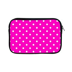 1950 Hello Pink White Dots Apple Ipad Mini Zipper Cases by SomethingForEveryone