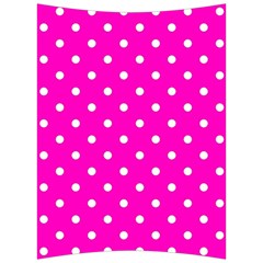 1950 Hello Pink White Dots Back Support Cushion by SomethingForEveryone