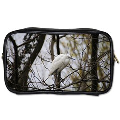 White Egret Toiletries Bag (one Side)