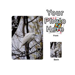 White Egret Playing Cards 54 Designs (mini)