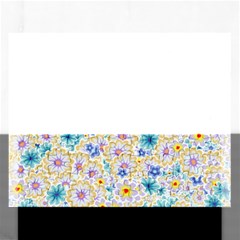 Flower Bomb 2 Rectangular Jigsaw Puzzl by PatternFactory