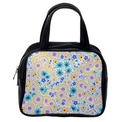 Flower Bomb 2 Classic Handbag (one Side) by PatternFactory