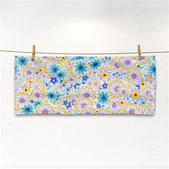 Flower Bomb 2 Hand Towel by PatternFactory