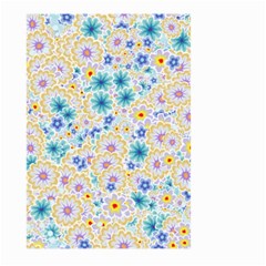 Flower Bomb 2 Large Garden Flag (two Sides) by PatternFactory