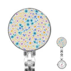 Flower Bomb 2 Stainless Steel Nurses Watch