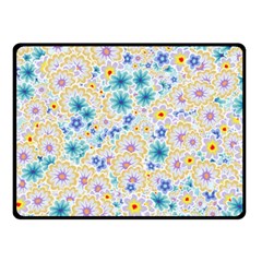 Flower Bomb 2 Double Sided Fleece Blanket (small) 