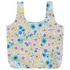 Flower Bomb 2 Full Print Recycle Bag (xl)