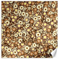 Flower Bomb 3b Canvas 16  X 16  by PatternFactory