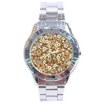 Flower Bomb 3b Stainless Steel Analogue Watch Front