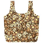 Flower Bomb 3b Full Print Recycle Bag (XL) Front