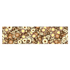 Flower Bomb 3b Satin Scarf (oblong) by PatternFactory