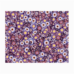 Flower Bomb 3 Small Glasses Cloth (2 Sides) by PatternFactory