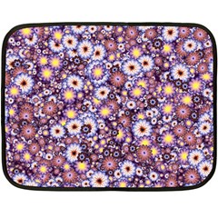 Flower Bomb 3 Fleece Blanket (mini) by PatternFactory