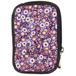 Flower Bomb 3 Compact Camera Leather Case Front