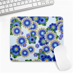 Flower Bomb 7 Large Mousepads by PatternFactory