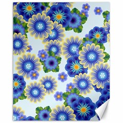 Flower Bomb 7 Canvas 16  X 20  by PatternFactory